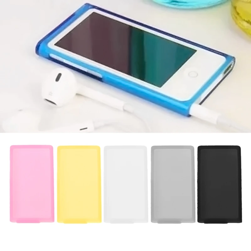 

Brand New and High Quality Soft Silicone Back Cover Skin Protective Case For Apple iPod Nano 7 7th Generation