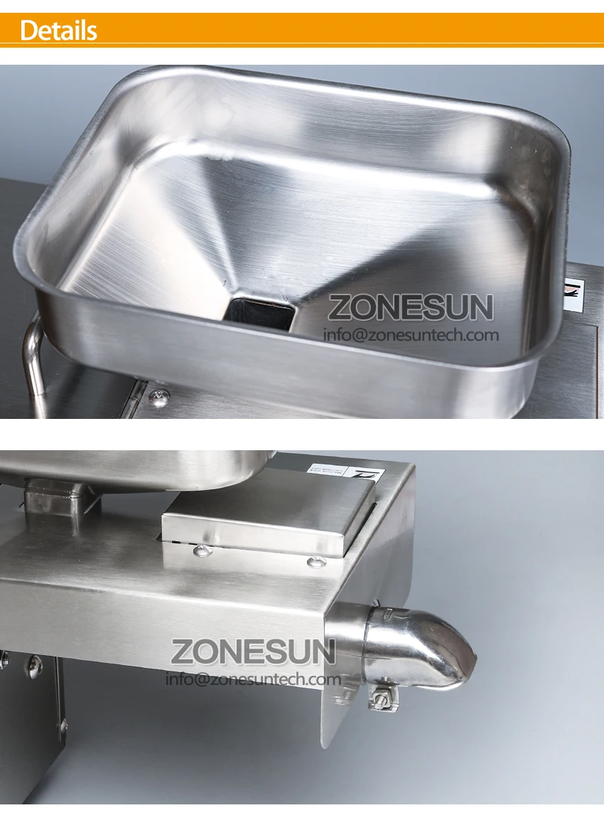 ZONESUN CT-309 машина для прессования семян орехов из нержавеющей стали пресс для масла er пресс машина