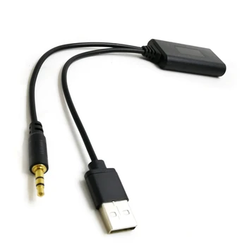 

Car AUX-in Audio Adapter Wireless BT 4.1 Module 3.5mm Aux Stereo Music Receiver Replacement for BMW VW Peugeot Car Accessaries