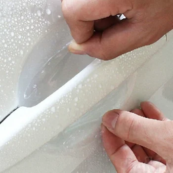 

2018 NEW Car door handle stickers protector film for Hyundai IX35 IX45 Sonata Verna Solaris Elantra Tucson Mistra IX25 I30