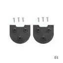 Fixed gaskets M365 Запчасти для скутера Xiaomi M365, сумка для электрического скутера, крюк, крыло, настенное крепление, колокольчик, Тормозная ручка, дисковый тормоз, наклейки, замок для шин - Цвет: Fixed gaskets