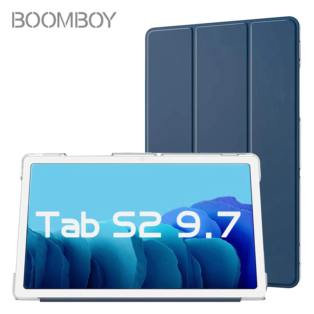 Кожаный чехол-подставка для Samsung Galaxy Tab S2 9 7 дюйма с функцией автоматического