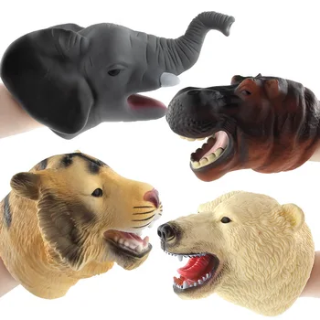 

Wild Animals Sea Animals Glove Puppet Halloween Props Children's Model Toys