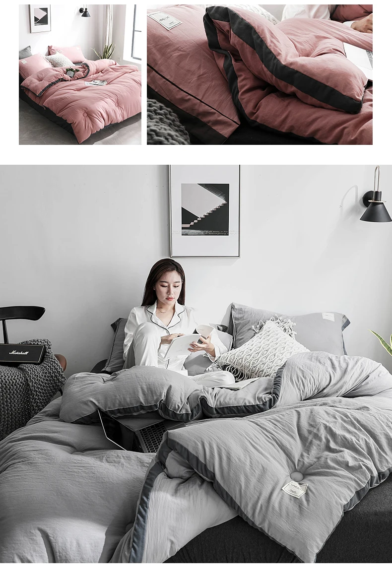 Толстое теплое зимнее одеяло с двойным пространством для одного общежития мягкий успокаивающий одеяло весна и осень летнее легкое покрывало одеяло