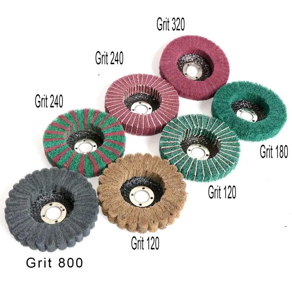 Шлифовальный диск 4 &quotнетканое нейлоновое волокно шлифовальный полировальный