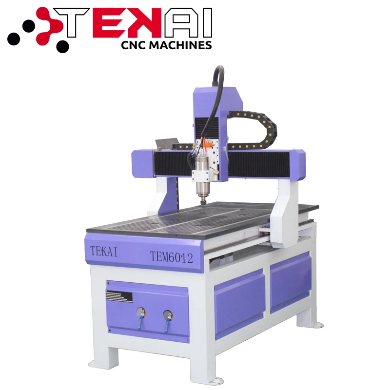 

TEKAI Cnc Copy Router Machine 3d Models Rotary 4th Axis Engraving Machine China Price 6090 6012 3 Axis Moving