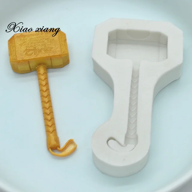 Luyou 3D Hammer Design Fondant Szilikon Torta Öntőformák Szappanos Csokoládé Penész Sütemények Konyhai Sütőeszközök Fm364 - Image 3