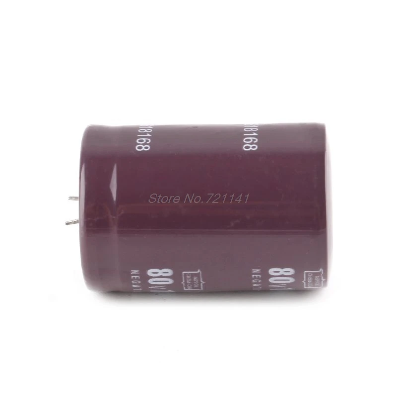 80V 10000uF Electrolytic Filter Capacitor Current Condenser For Audio Amplifier