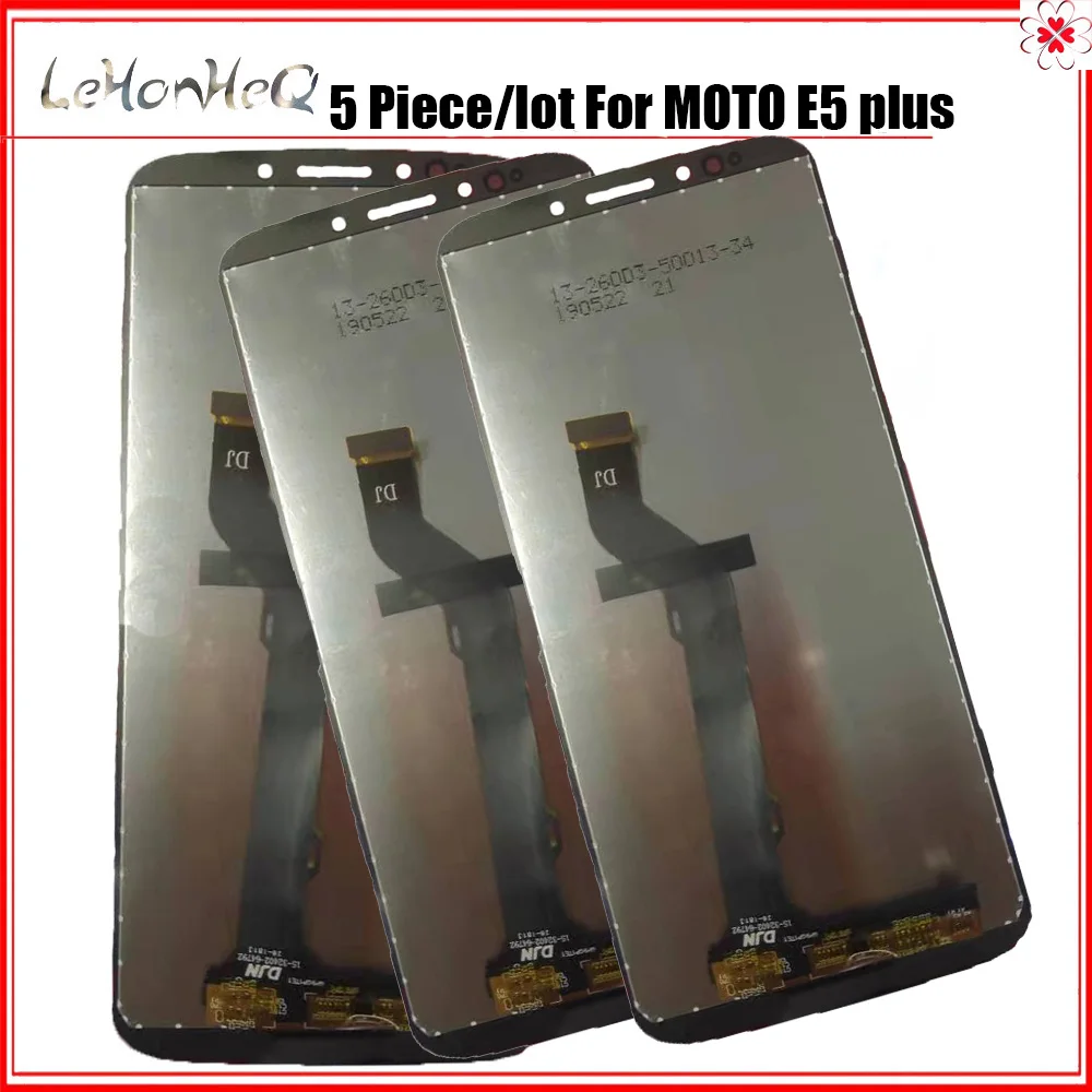 15 7 см 5 шт./лот ЖК-дисплей для Motorola MOTO E5 плюс XT1924 XT1924-1 XT1924-2 Дисплей кодирующий