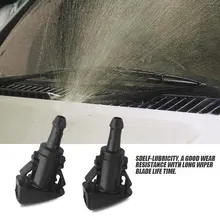 Эффективный 2 шт авто лобовое стекло шайба швабра с функцией распыления воды Насадка чистящее устройство для окон автомобиля для Chrysler 300 черный