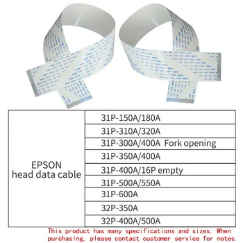 

Free Shipping LETOP F186000 F187000 DX5 Printhead Cable For Ep 4880 7880 9880 7800 Solvent Printer Head Cable 31pin Dx5 Cable