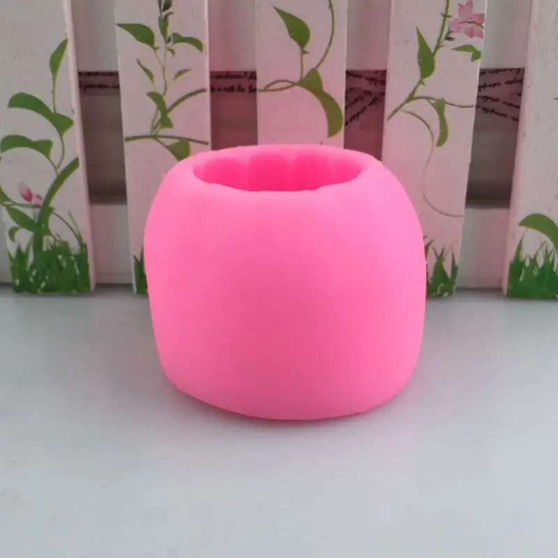 3D Тыква силиконовая форма помадка торт шоколад мастика украшения форма для свечей глины DIY Плесень U90A