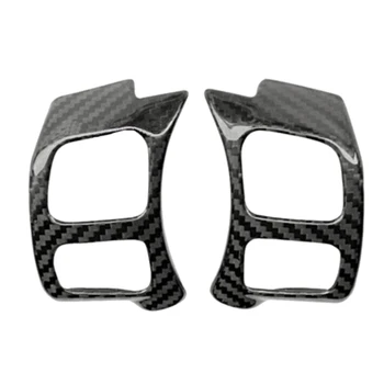 

for Lexus IS250 NX200 200T 300H 13-20 Years Car Carbon Fiber Stickers Steering Wheel Button 2Pcs
