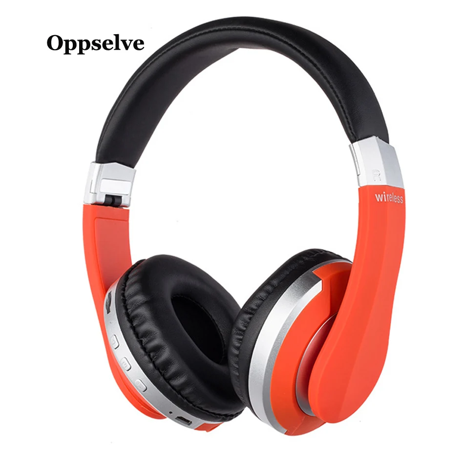 Oppselve Wireless Bluetooth Headphone for iPhone 11 Pro Max X XS MAX Foldable Headset Portable Earphone with Mic for Phone