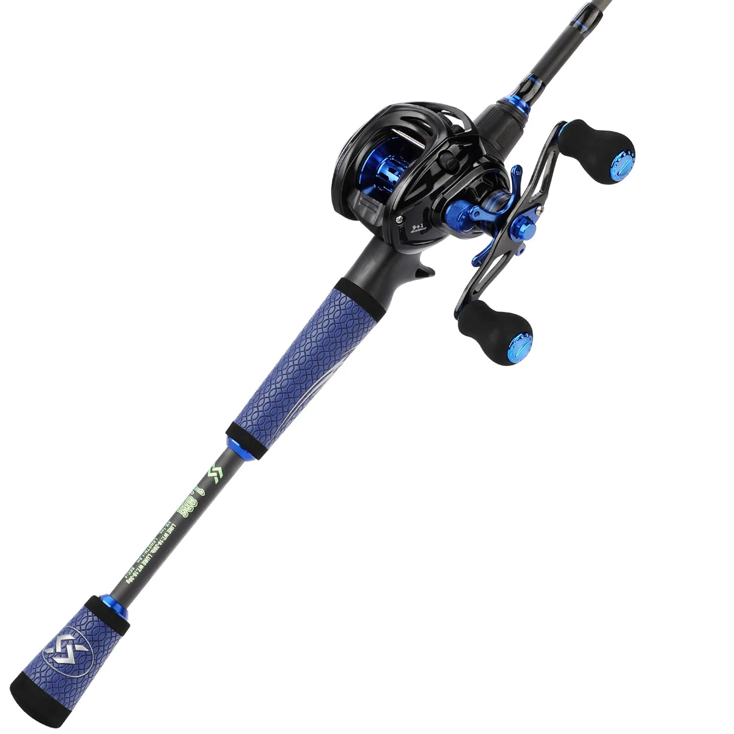 Sougayilang Fishing Rod Reel Combos Rubber Handle Fishing Rods and 7.