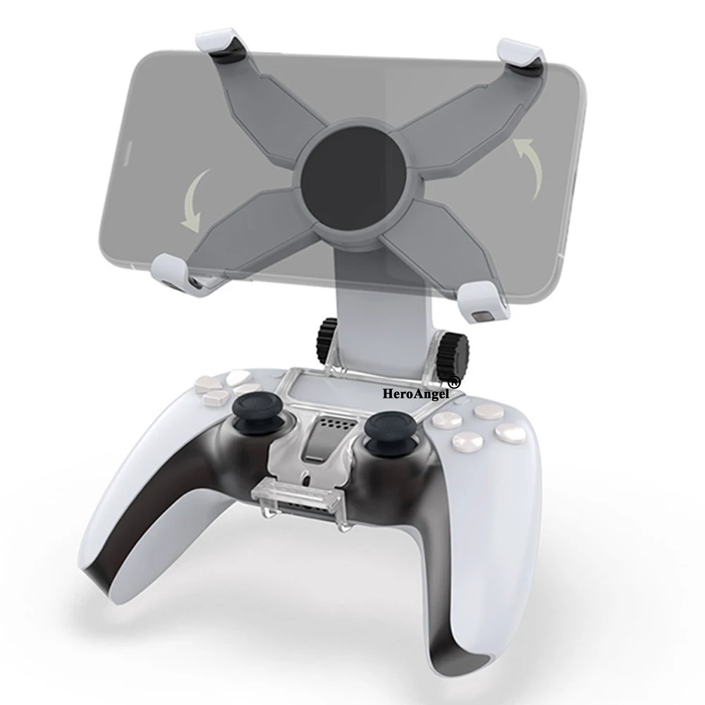 Suporte de celular para controle de PS5 - Playstation 5 Dualsense -  Playstation Now - Gamepass Xbox Cloud