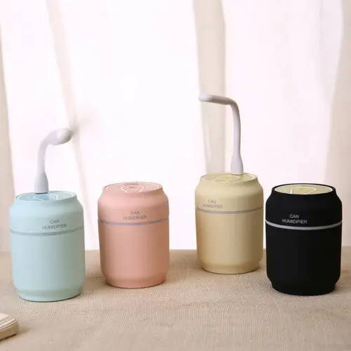 USB Электрический воздушный диффузор аромат cool Mist масло увлажнитель воздуха Ночной свет вверх расслабляющий Defuser очиститель светодиодный ночник домашнего офиса