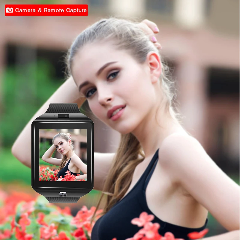 Ceny AIQIU DZ09 Smartwatch inteligentny zegarek cyfrowy zegarek męski dla Apple iPhone Samsung telefon komórkowy z androidem Bluetooth SIM karta kamery tf