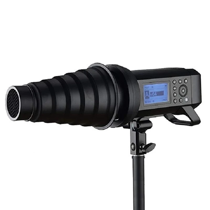 

Godox SN-04 SN04 Snoot с сотовой сеткой, совместимой с Godox AD400Pro студийная вспышка Speedlite