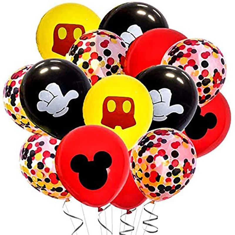Mickey Mouse Birthday Party Decorations Kids Boy - 179 Pcs Disney Mickey  Party - Aliexpress