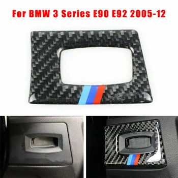 

Carbon Fiber Car Key Hole Frame Cover Trim For BMW 3 Series E90 E92 2005-12