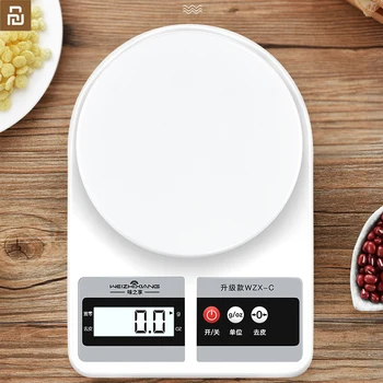 

New Youpin electronic kitchen scale baking 1g high precision up to 5kg weighing LCD display Multipurpose hotsale