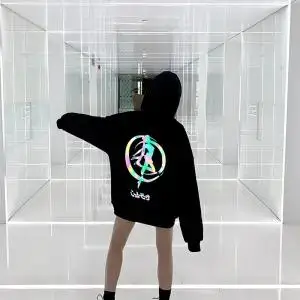 Худи Aulead Sailor Moon Harajuku, уличная одежда, Корейская одежда с мультипликационным принтом Ulzzang Kawaii, пуловеры большого размера с капюшоном, уличная одежда - Цвет: Black