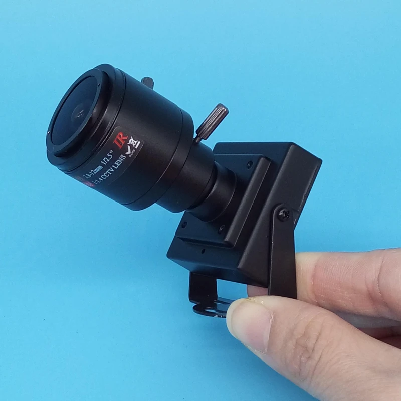 Миниатюрная мини-камера видеонаблюдения HD 1080TVL 2 8-12 мм с ручным варифокальным