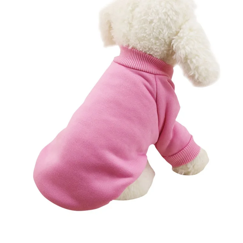 Одежда для домашних животных, пальто для собак, куртки, хлопковая одежда для собак, комбинезоны для собак, костюм для кошек, одежда для домашних животных - Цвет: Розовый