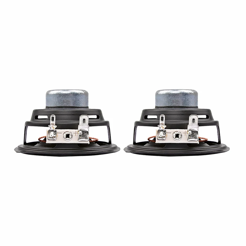 2.5 Inch 10W Deep Bass Speaker 66mm 4Ohm Subwoofer Driver Full Range Audio Sound Loudspeaker Home Theater DIY 2Pcs
