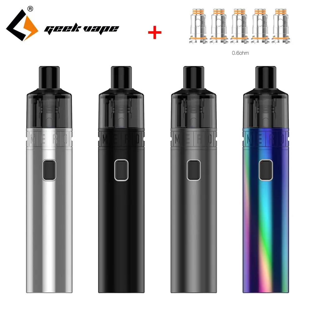 Новинка! Оригинальный Geekvape Mero Starter Kit 2100 мА/ч Батарея 3 мл! Бесплатная доставка!