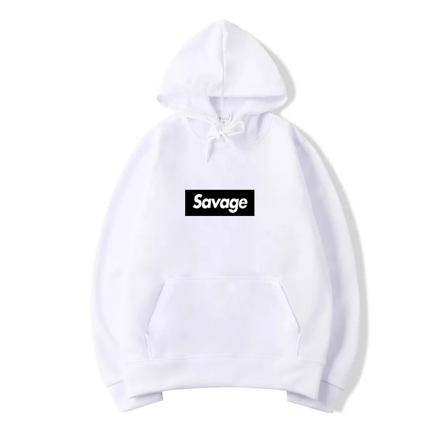 

2019 New Men/female Hoodies Savage Hoodies Parody No Heart X Savage Mode Slaughter Gang ATL Cotton Long Sleeved Hoodies