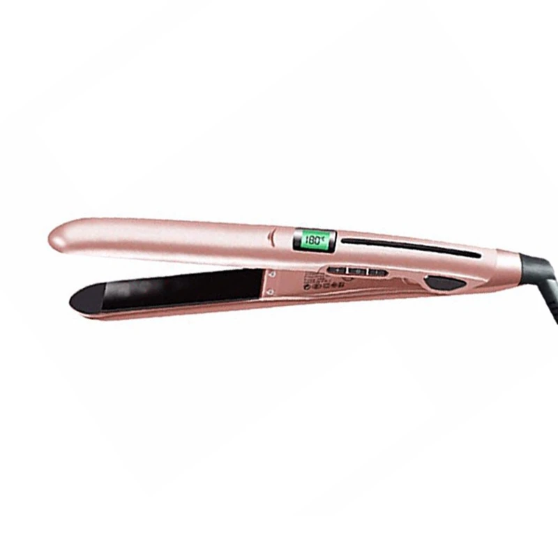 

2 in 1 Hair Straightener and Curler with Digital LCD Display Adjustable Temperature & Rapid Heating Dual Voltage Auto Shut Down