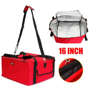 

Insulated Thermal Pizza Food Holds Take-out Storage Delivery Bag 16-Inch Insulated Pizza Food Delivery Bag For Put In Take Out