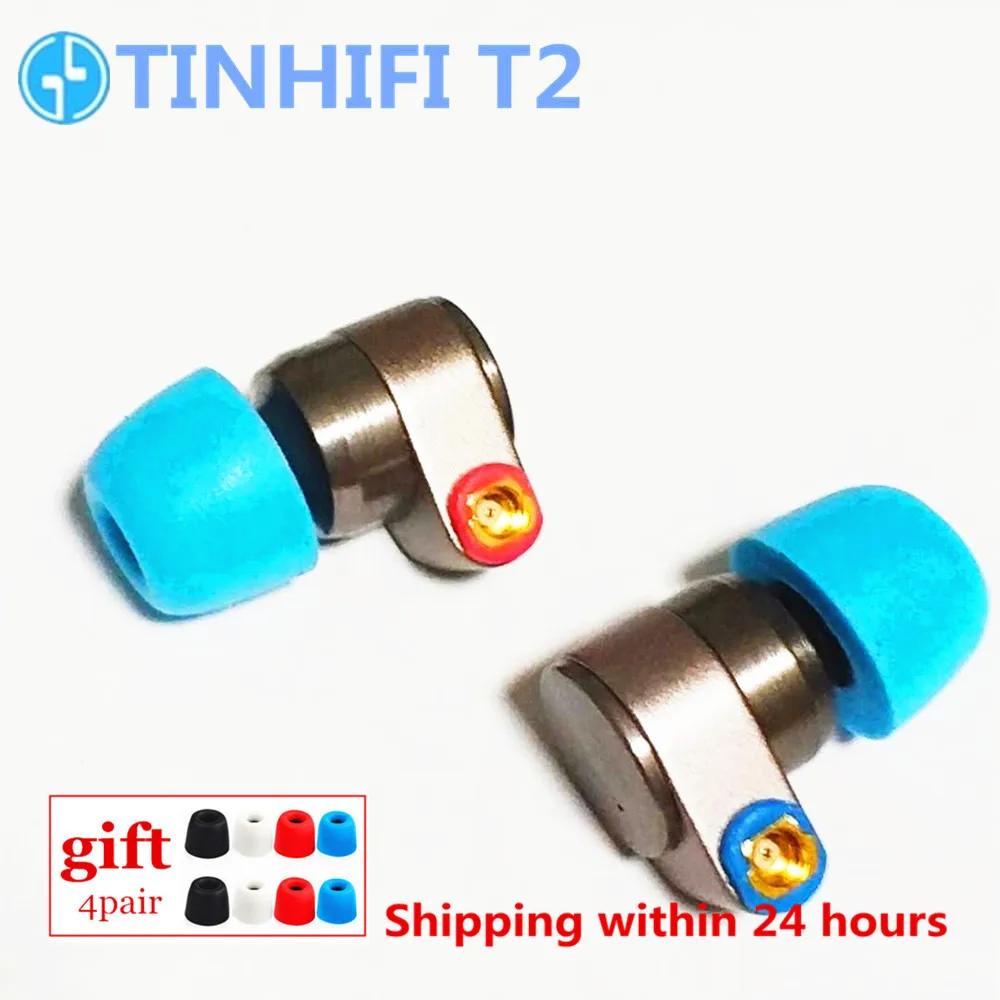 Наушники вкладыши TINHIFI T2 с динамическим приводом Hi Fi басовые наушники
