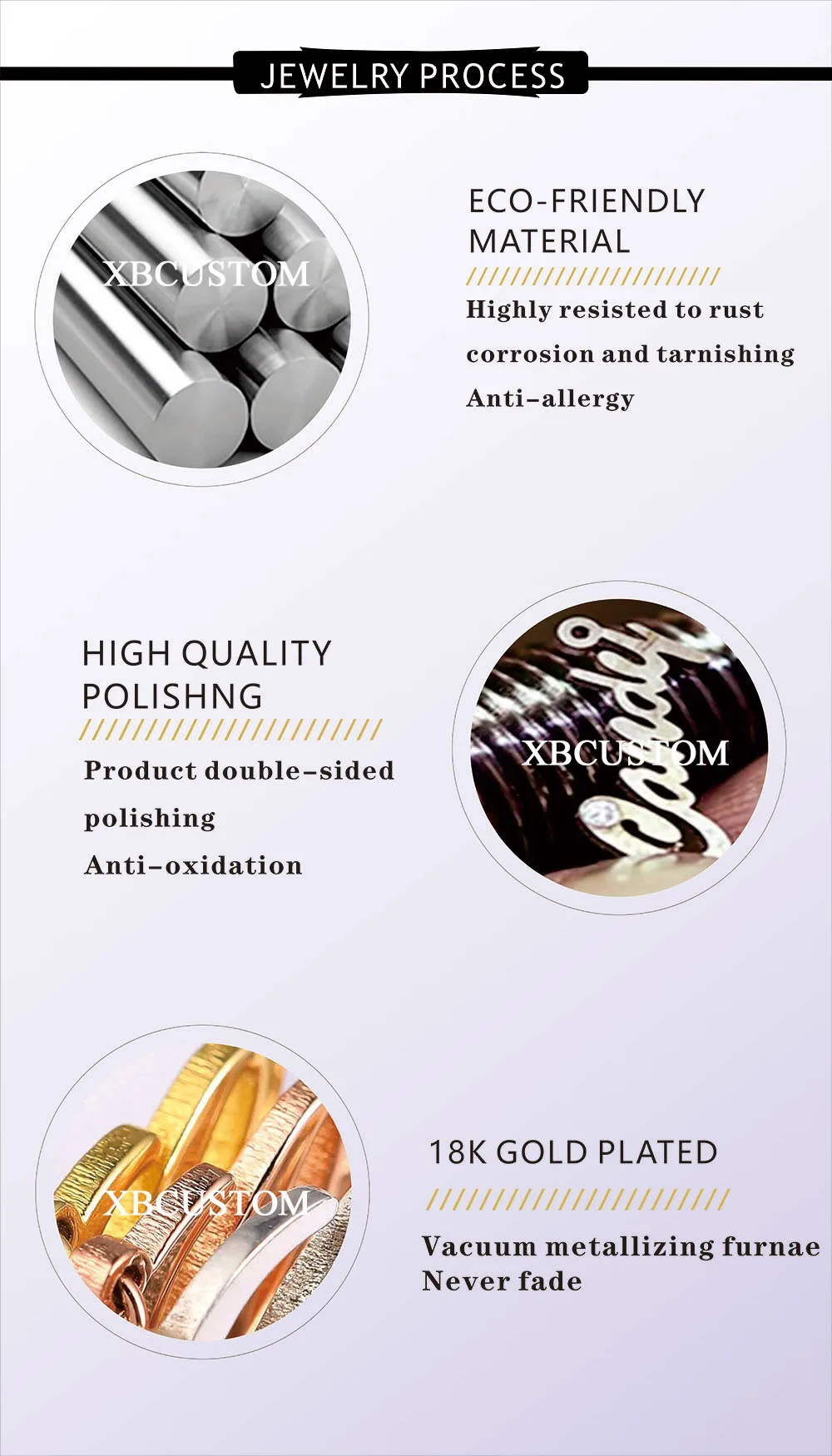 Custom Gold Color Stainless Steel Bracelet Bangle with Zircon Letter Initial Alphabet Charms Bracelets for Women Girl Jewelry