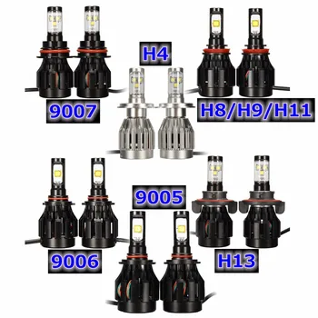 

7000LM 60W H8/H9/H11/H13/9005/9006/9007 LED Headlight Lamps Hi/Lo Beam Bulbs 2pcs Car Headlight Bulbs LED