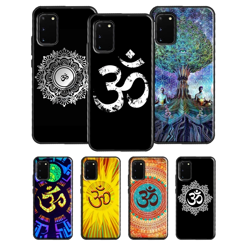 Чехол для фитнеса Aum Om Yoga Symbol Hindu Samsung Galaxy S20 Plus S8 S9 S10 Lite S10e Note 10 20 Ultra 9 8 | Мобильные