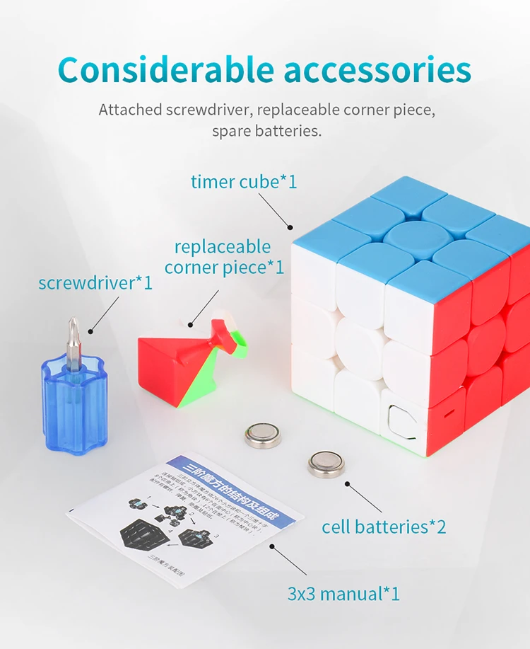 Новейший MoYu MeiLong 3x3x3 Timer Cube Mofangjiaoshi 3x3 speed Magic Cube Puzzle cubing Class развивающие игрушки