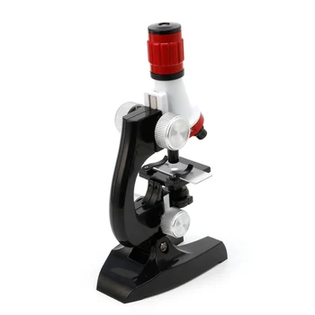 

Kids Educational Microscope Kit Science School Magnifying Tool Set With Tweezers
