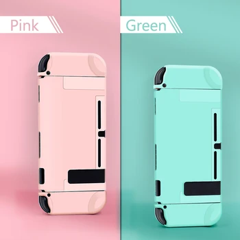 

For Nintend Switch Console Hard Case Shell Joy Con Shell Replacement Pink Pastel Housing Cover Protective NS Switch Accessories