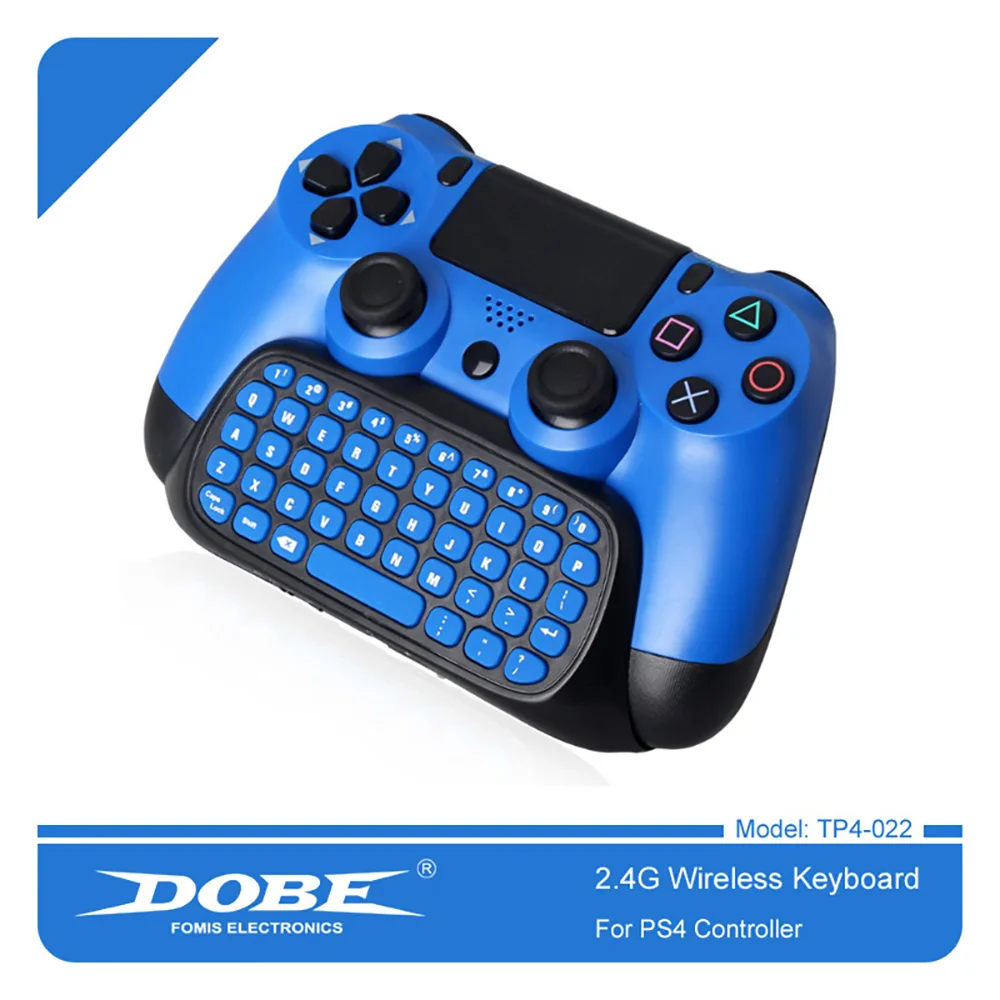 Беспроводная клавиатура контроллер DOBE 2 4G для PS4 Slim Pro геймпад брендовая