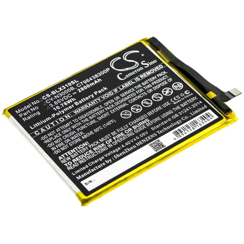 

Аккумулятор Cameron Sino для BLU V0310WW,Vivo XI Plus,Vivo XI +
