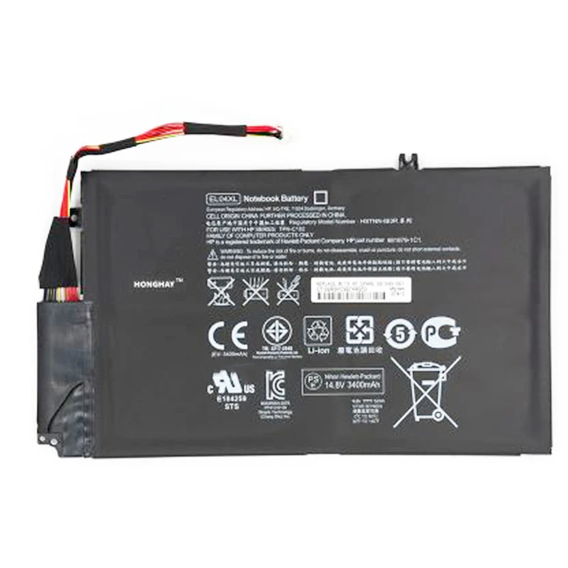  GZSM laptop battery EL04XL For HP EL04 HSTNN-UB3R HSTNN-IB3R 681949-001 battery ENVY 4 4-1035tx 4-1