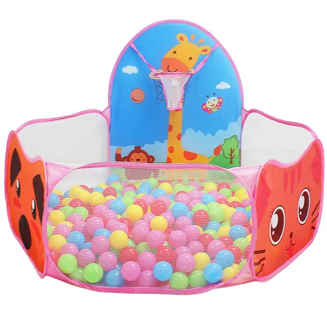 Portable Baby Playground Playpen for Children Play Tent Cartoon Ball Pit Pool Foldable Outdoor Indoor Sports Educational Toy Kid 6