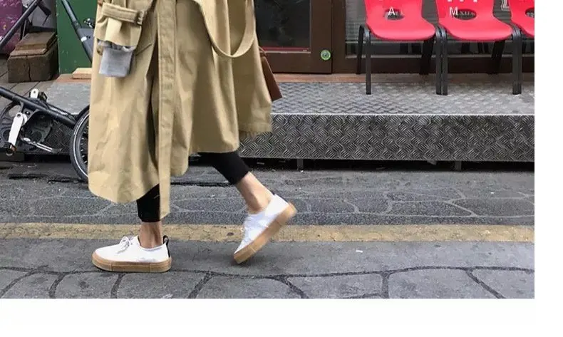 Windswear, женская верхняя одежда средней длины в Корейском стиле, весна, новинка, Ретро стиль, верхняя одежда Kachi, Ранняя Осенняя верхняя одежда