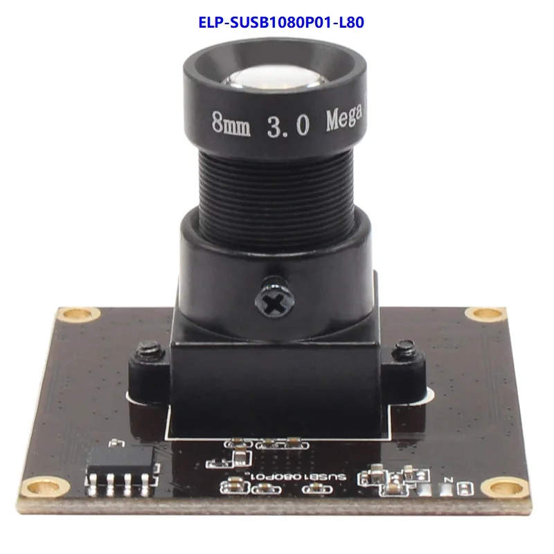 ELP Full HD 1080P низкое освещение цветной промышленный цифровой фотоаппарат USB 3,0 модуль камеры - Цвет: SUSB1080P01-L80