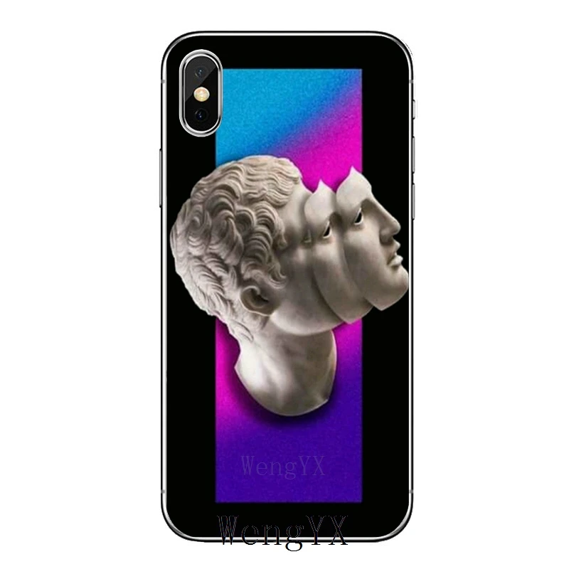 Мягкий чехол Статуэтка скульптура искусство цитаты David для samsung Galaxy A10 A30 A40 A50 A60 A70 A6s A8 A9s J4 J6 Prime Plus - Цвет: statue-Art-A-06