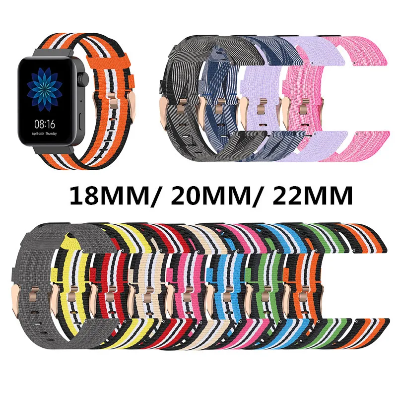 100 шт. нейлоновые часы спортивный ремешок для часов xiaomi Samsung Galaxy Gear S3 S2