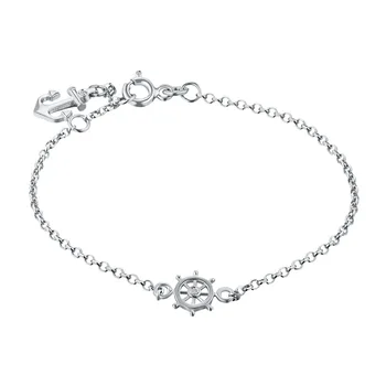

Silver Bracelet with diamond э06бр051812